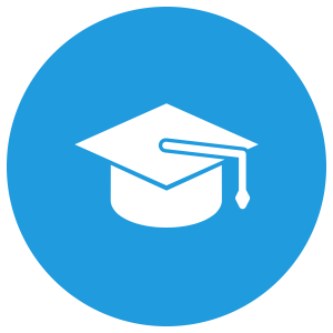 Graduation cap icon