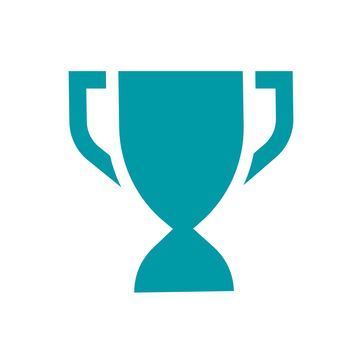 Prizes Green trophy icon