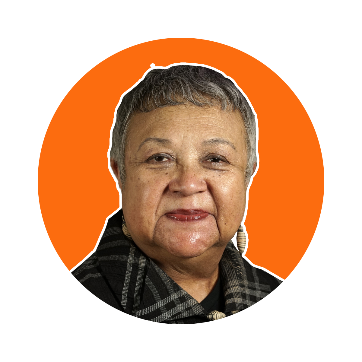 Olga Talamante A stylized headshot of Olga Talamante