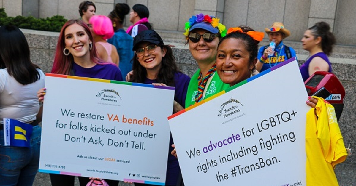 Swords to Plowshares at SF Pride