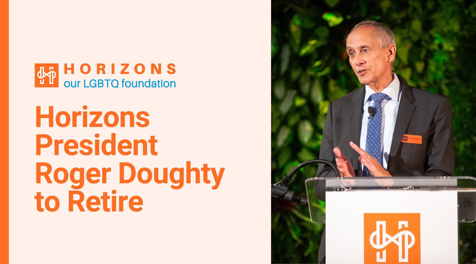 Horizons Foundation President Announces Planned Retirement After 23 Years of Service Horizons Foundation President Announces Planned Retirement After 23 Years of Service